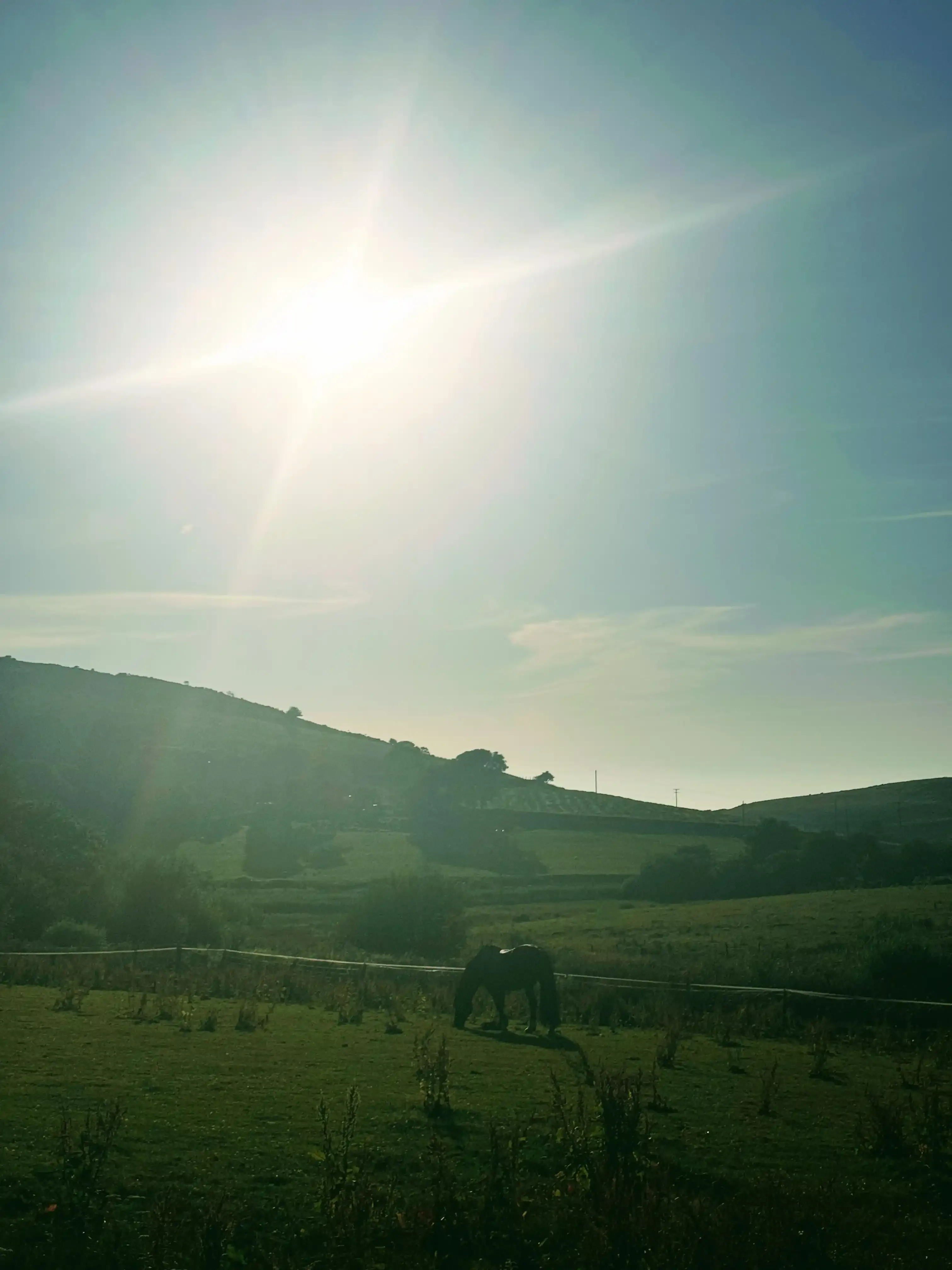 Evening of the first day, outside Tywyn
