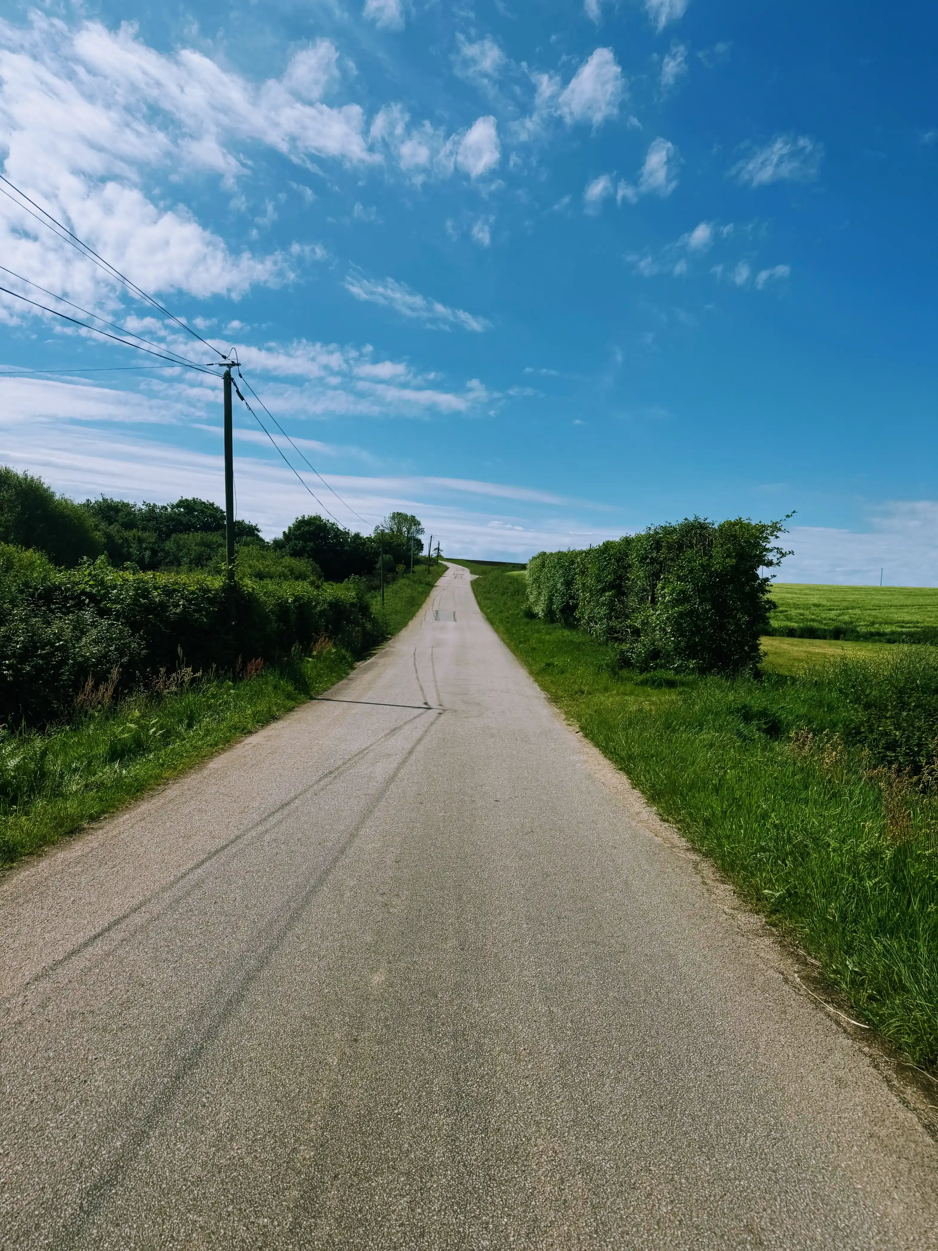 When the rain cleared, the scenery was wonderfully pastoral.