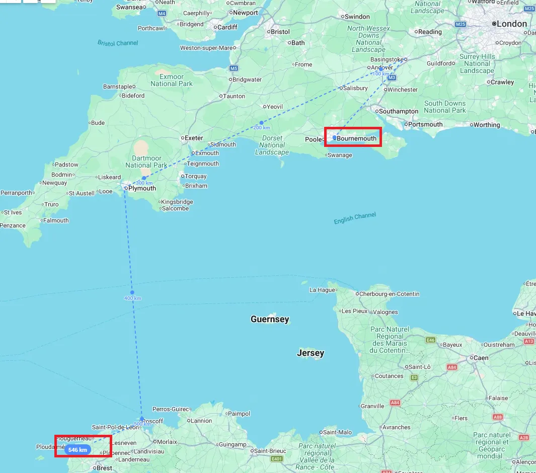 I had to detour via Basingstoke or Salisbury to get to Plymouth by train.